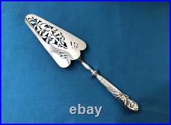 Pelle à tarte CHRISTOFLE modèle PEAU DE LION métal argenté & doré Couvert 30,5cm