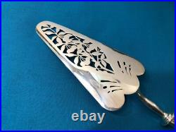 Pelle à tarte CHRISTOFLE modèle PEAU DE LION métal argenté & doré Couvert 30,5cm