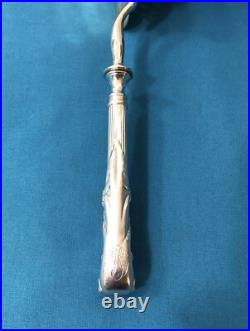 Pelle à tarte CHRISTOFLE modèle PEAU DE LION métal argenté & doré Couvert 30,5cm