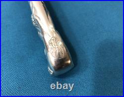 Pelle à tarte CHRISTOFLE modèle PEAU DE LION métal argenté & doré Couvert 30,5cm