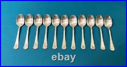 Petites cuillères CHRISTOFLE modèle BORÉAL métal argenté couvert 13,5 cm table