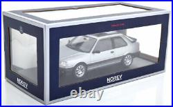 Peugeot 309 Gti 1.9 1987 Silver Norev 184882 1/18 Metal Die Cast Model