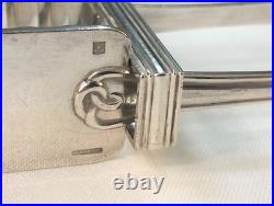 Pince de service à asperges CHRISTOFLE métal argenté Modèle NOEUD GORDIEN 25,5cm