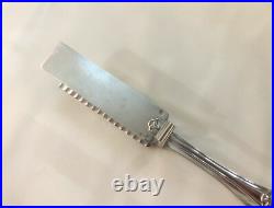 Pince de service à asperges CHRISTOFLE métal argenté Modèle NOEUD GORDIEN 25,5cm