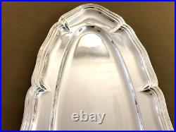 Plat de service à poisson CHRISTOFLE modèle CONTOUR métal argenté 70 cm CHINON