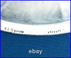 Plat de service rond CHRISTOFLE modèle FILET ACANTHE métal argenté 30 cm Plateau