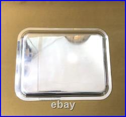 Plateau de service CHRISTOFLE modèle MALMAISON métal argenté 35 x 28 Table Plat