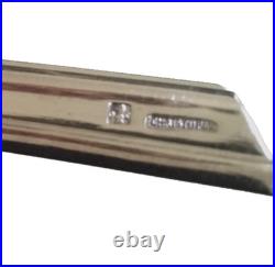 Porte Couteaux en métal argenté CHRISTOFLE modèle ondulation de LUC LANEL