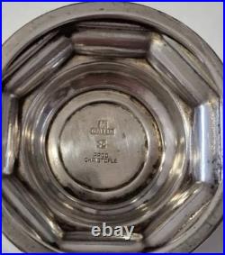 Pot à Lait En Métal Argenté Art Déco Christofle Modèle gallia Poignée Ébène