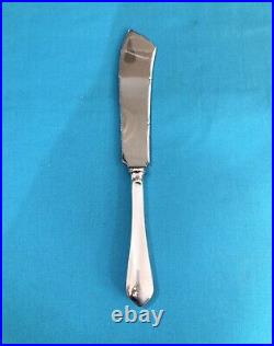 RARE couteau à pain ERCUIS modèle CITEAUX métal argenté couvert service 26cm
