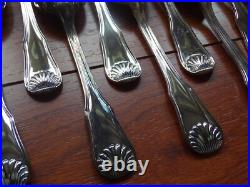 RAVINET D'ENFERT ANCIENNE MENAGERE 61 PCS métal argenté MODELE COQUILLE RAVINET D'ENFERT ANCIENNE MENAGERE 61 PCS métal argenté MODELE COQUILLE