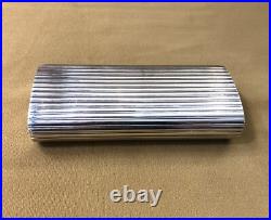 Ramasse miettes CHRISTOFLE modèle ARIA métal argenté 14,5cm Table Brosse Couvert