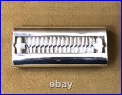 Ramasse miettes CHRISTOFLE modèle ARIA métal argenté 14,5cm Table Brosse Couvert
