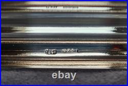 SFAM Grand légumier en métal argenté modèle octogone à gradins