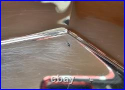 SFAM Grand légumier en métal argenté modèle octogone à gradins