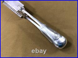 SFAM pince de service à asperges modèle EMPIRE SANS GENE métal argenté 29,5 cm