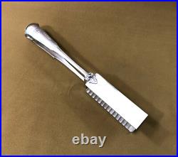 SFAM pince de service à asperges modèle EMPIRE SANS GENE métal argenté 29,5 cm