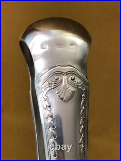 SFAM pince de service à asperges modèle EMPIRE SANS GENE métal argenté 29,5 cm