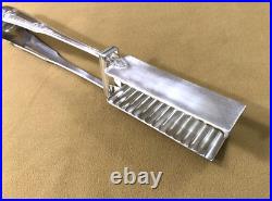 SFAM pince de service à asperges modèle EMPIRE SANS GENE métal argenté 29,5 cm