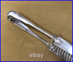 SFAM pince de service à asperges modèle EMPIRE SANS GENE métal argenté 29,5 cm