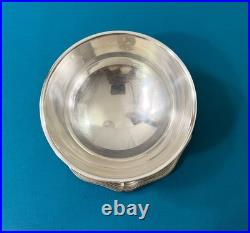Saucière CHRISTOFLE GALLIA modéle FILET CONTOURS métal argenté plat service