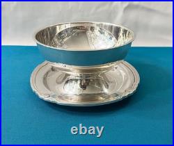 Saucière CHRISTOFLE modèle COQUILLES VENDOME métal argenté plat service