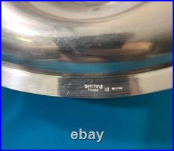 Saucière CHRISTOFLE modèle MALMAISON métal argenté EMPIRE plat de service