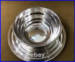 Saucière CHRISTOFLE modèle ONDULATION métal argenté ART DECO coupelle Plateau