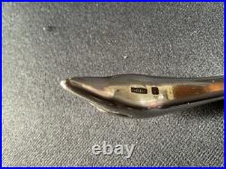 Sauciere Metal Argente Christofle Gallia Modele Cygne Christian Fjerdingstad