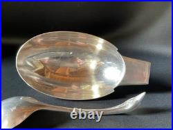 Sauciere Metal Argente Christofle Gallia Modele Cygne Christian Fjerdingstad