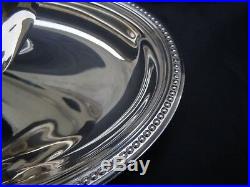 Saucière métal argenté modèle perles Christofle Silver plated