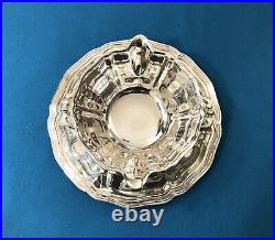 Saucière sur plat Modèle FILET CHINON métal argenté 20cm ETAT NEUF no christofle