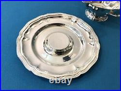 Saucière sur plat Modèle FILET CHINON métal argenté 20cm ETAT NEUF no christofle