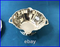 Saucière sur plat Modèle FILET CHINON métal argenté 20cm ETAT NEUF no christofle