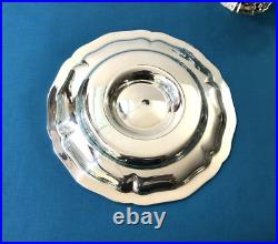 Saucière sur plat Modèle FILET CHINON métal argenté 20cm ETAT NEUF no christofle