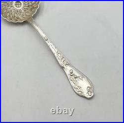 Saupoudreuse à sucre BOULENGER modèle CHARDONS métal argenté Couvert 21,5 cm