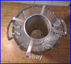 Sceau A Champagne En Cristal De Baccarrat Et Metal Argente Modele Maxime Signe