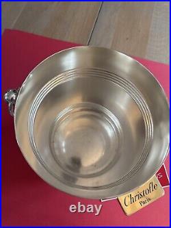 Seau Champagne Christofle Gallia Métal Argenté Modèle Biarritz Ht21 /19cm T Tb Seau Champagne Christofle Gallia Métal Argenté Modèle Biarritz Ht21 /19cm T Tb