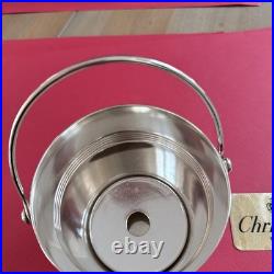 Seau Glaçon Christofle Gallia Métal Argenté Modèle Biarritz Ht13 /12cm T Tb Seau Glaçon Christofle Gallia Métal Argenté Modèle Biarritz Ht13 /12cm T Tb