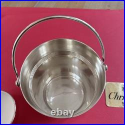 Seau Glaçon Christofle Gallia Métal Argenté Modèle Biarritz Ht13 /12cm T Tb Seau Glaçon Christofle Gallia Métal Argenté Modèle Biarritz Ht13 /12cm T Tb