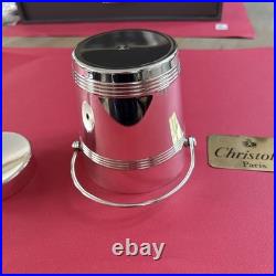Seau Glaçon Christofle Gallia Métal Argenté Modèle Biarritz Ht13 /12cm T Tb Seau Glaçon Christofle Gallia Métal Argenté Modèle Biarritz Ht13 /12cm T Tb