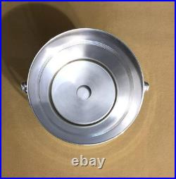 Seau à glace / glaçons CHRISTOFLE modèle BIARRITZ métal argenté Service Table