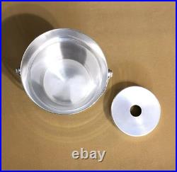 Seau à glace / glaçons CHRISTOFLE modèle BIARRITZ métal argenté Service Table