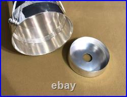 Seau à glace / glaçons CHRISTOFLE modèle BIARRITZ métal argenté Service Table