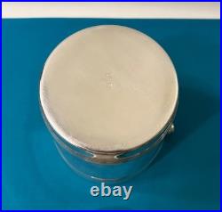 Seau à glaçon CHRISTOFLE modèle BIARRITZ métal argenté 14 cm champagne