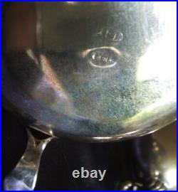 Service 3 Pieces Cafetiere Sucrier Pot A Lait En Metal Argente Modele Coquille Service 3 Pieces Cafetiere Sucrier Pot A Lait En Metal Argente Modele Coquille