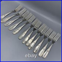 Service 36 pièces Ercuis modèle Artois métal argenté Fourchettes & cuillères Service 36 pièces Ercuis modèle Artois métal argenté Fourchettes & cuillères