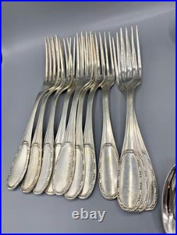 Service 36 pièces Ercuis modèle Artois métal argenté Fourchettes & cuillères Service 36 pièces Ercuis modèle Artois métal argenté Fourchettes & cuillères