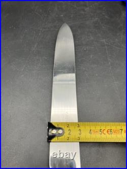 Service A Découper Christofle Fourchette & Couteau Métal Argenté Modèle Spatours