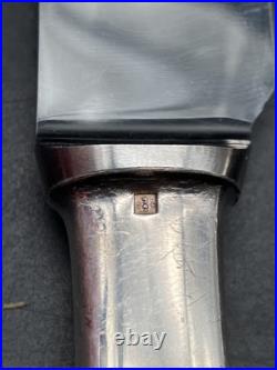 Service A Découper Christofle Fourchette & Couteau Métal Argenté Modèle Spatours